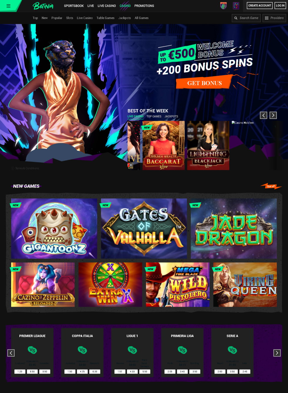 Betinia Casino